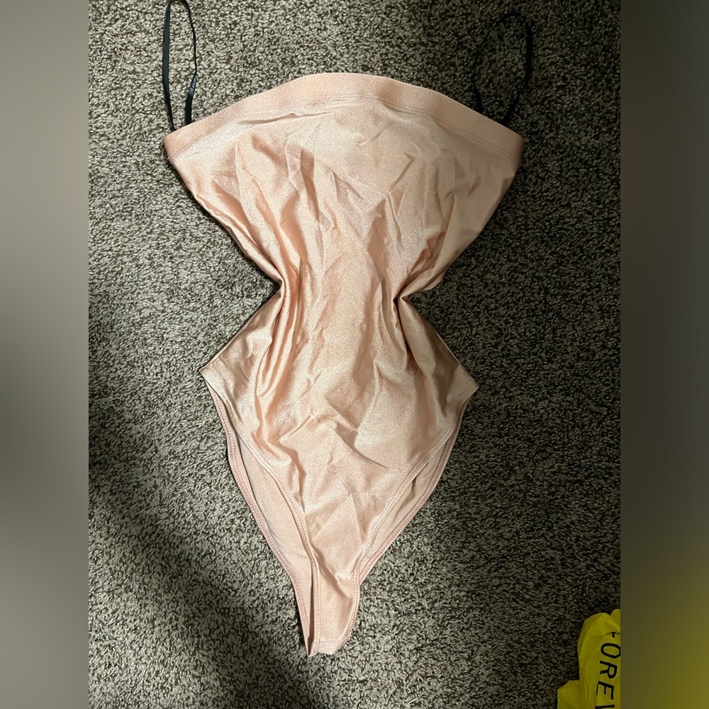 Pink bodysuit